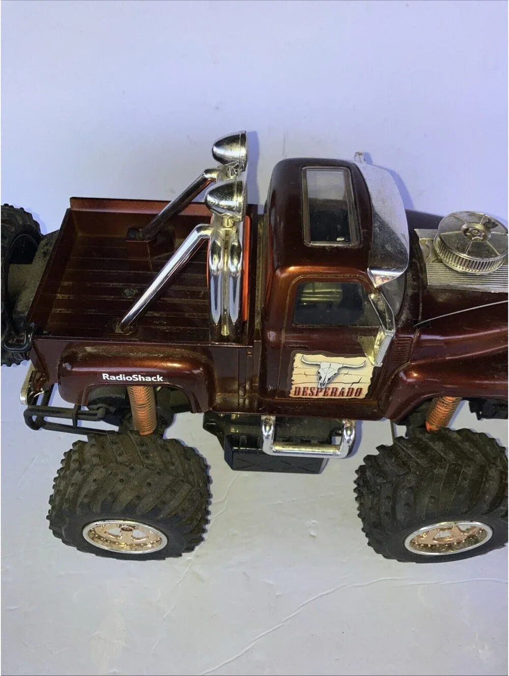 VINTAGE 1995 Radio Shack Off Roader Desperado RC Electric Pickup Truck RARE